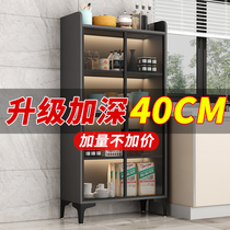 Dining side cabinet light luxury wine cabinet locker living room wall storage cabinet cupboard household cabinet kitchen cabinet storage cabinet