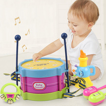 Newborn Baby Rocking Bell Toys 0-1-Year-Old Hand Gripping To Bite Early To Teach Small Sand Hammer Baby Hearing Pursuit Training