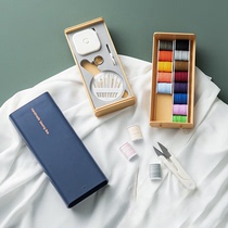 GUII needlework set Household high-end dormitory students will hand in hand sewing needle and thread package multi-function drawer needlework box