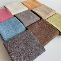 Pure colour cloth art table cloth cotton linen thickened vegetarian colour minimalist table cloth Nordic modern tea table tennis red table cloth