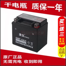  Motorcycle battery Wuyang WH100T-G SCR100 Little princess joy Mingyue ghost horse 12V battery