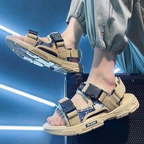 Sandals mens summer 2022 new outwear Dual-use Sports Tide Non-slip Anti-Stink Beach Sandals