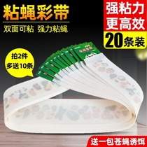 Home Commercial Fly Stick Strong Stick Paper Drosophila Color Band Strips of Trapping Drosophila Mosquito-Mosquito Trappers Durable