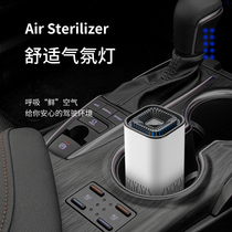 Car air purifier Car in addition to formaldehyde to remove odor New car fresh sterilization negative ions odor car oxygen bar