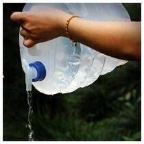 Outdoor bucket car storage tank household drinking water bucket pure water mineral bucket portable bucket with faucet