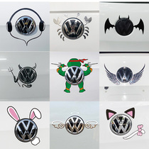 Volkswagen Longyi Baolai Santana Jetta POLO GOLF Tiguan Tuyue car label personality modification decoration car sticker