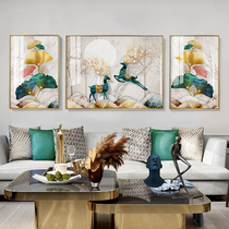 Ginkgo leaf diamond painting rich deer cross stitch 2020 new thread embroidery living room simple modern diamond embroidery triple painting