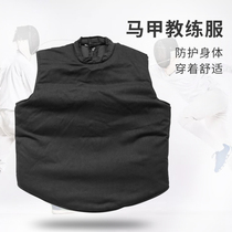 Fencing Equipment Black Coaching Clothing Canvas training suit No sleeves Long sleeves Machia Parents accompanied by coach Supplies