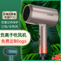 Household electric hair dryer outdoor live lotus water garden variety