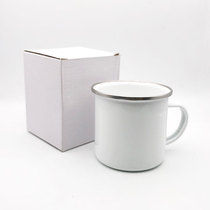 Thermal transfer enamel cup Thermal transfer Stainless steel enamel cup Thermal transfer mug Coated cup Wholesale