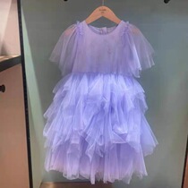 Mlatin Maladin childrens clothing 21 years of summer girls garden series princess yarn skirt dress 121313117H