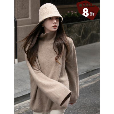 taobao agent Winter velvet knitted soft sweater