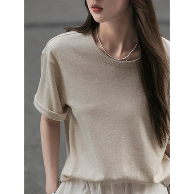 taobao agent Base short sleeve T-shirt, colored jacket, round collar