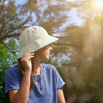 NH Nongkang Fisherman Hat Long Hat eaves Summer Outdoor Sun Breakout UV Foldable Face Fishing Cap