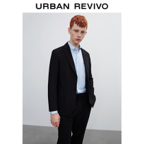 UR2021 spring summer new mens casual simple commuter lapel fitting suit jacket MF14S1CT2000