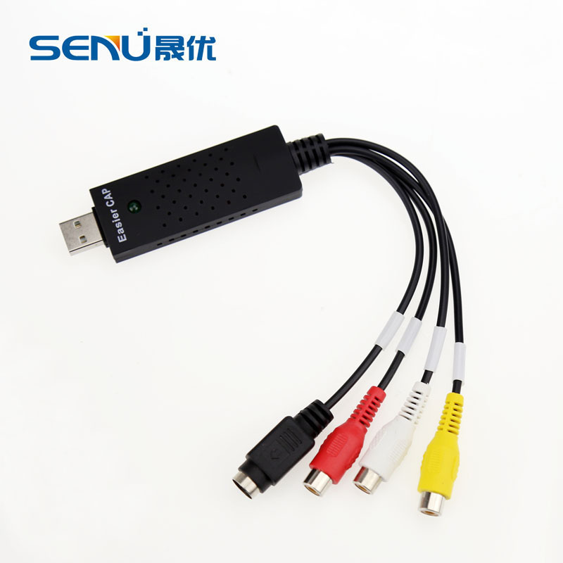 USB Single-Channel Video Acquisition Card Camera Transfer Desktop Laptop Converter for Video Recording