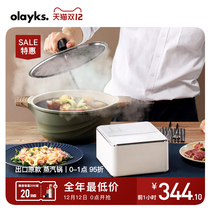 olayks export original electric steamer household large capacity Mini small steam cooker automatic electric steamer commercial