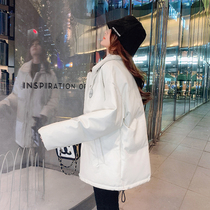 Anti-season cotton-padded jacket 2021 new womens Korean version of loose winter coat student down cotton coat womens short