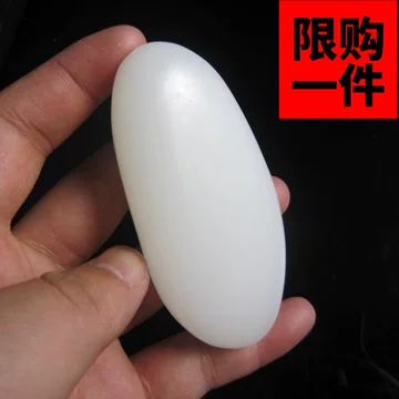 中古 和田玉 富甲天下意匠 甲羅形手把件 玉器 古玩 CL0214 中古 和田玉