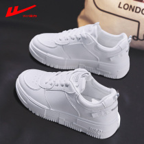Return white shoes womens 2021 new womens shoes summer thin shoes versatile summer sports shoes thick-soled white shoes