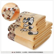 Students and children bath towel supplies cotton cotton absorbent bath baby super soft newborn autumn and winter thickened towel