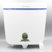 Toilet squat toilet flush water tank Toilet wall-mounted energy-saving silent water tank Double press type plastic steel water tank