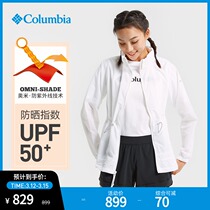 Colombia Summer Womens Sunscreen Outdoor UPF50 UV Protection Thin Skin Jacket WR0369