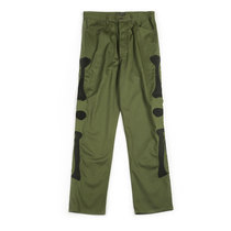 UNZEOT Hirata and Hong Mexico Skeleton Bone Frame Embroidery Casual Work Casual Pants Straight