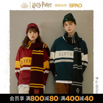 SPAO Harry Potter cooperative series autumn 2021 new couple knitted scarf scarf scarf SPAMB49DA3