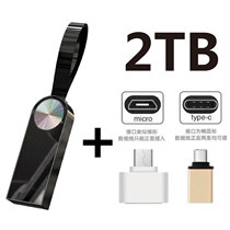 USB3 0 high speed U disk 1TB metal mini business 2TB USB flash disk mobile phone computer car U disk 512gb