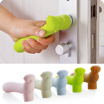 Silicone door handle jacket anticollision protective sleeve child door handle glove baby room door handle anti-stumble