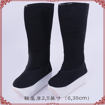 Peking Opera Drama Opera Male High Boots Xiaosheng Wusheng High Boots Film and Television Stage Performance Thick-bottom High Boots
