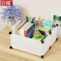 Hand account tools and paper tape storage box Plastic office desktop stationery finishing box Multi-function storage box