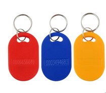 Access Control Card Keychain Card No. 6 ID Keychain Card Access Control Induction Card ID Button Card Property Keychain Card