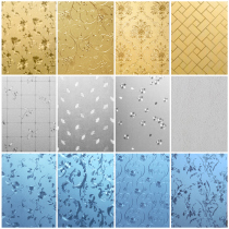 Frosted glass sticker Bathroom translucent opaque bathroom door Anti-light toilet window Anti-peep window grille film