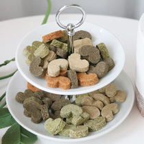 Shop owner homemade handmade small pet rabbit guinea pig dragon cat grass cake multiple flavors mini grinders 100