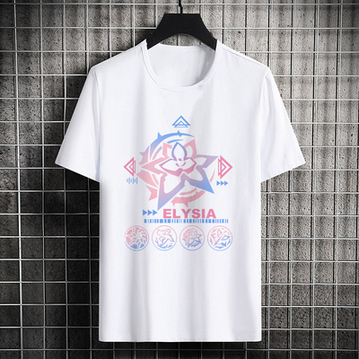 taobao agent Break Three Elixia Summer Cotton Cotton T -shirts Male Second Mercelist Laws of Pink Fairy Pink Fairy Top