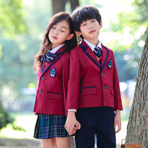 Student Suit School Uniform Spring and Autumn Suit Yinglunfeng Kindergarten Suit for Boys and Girls