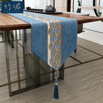 New Chinese table flag Chinese Zen tea table table tea table table TV cabinet table cloth long bed flag