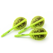 CUESOUL AK5 series 3-piece integrated water drop leaf dart pole professional competition dart accessories tail dart Dart