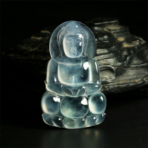 Myanmar natural jade ice Sun green jade raw material window bracelet egg surface inlay Live View