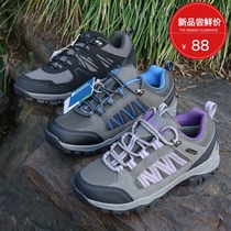2021 British brand tail single-cut new low-top waterproof outdoor hiking shoes hiking couple shoes mens shoes womens shoes