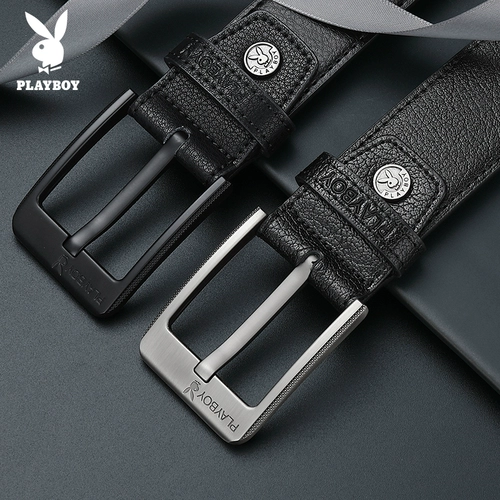 Playboy, кожаный модный ремень для отдыха, штаны