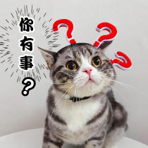 (PAPA meow) kittens to blame for the net red Pet cat cat hat adorable birthday Christmas headwear dress