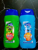 Imported from the United States Suave KIdS Silk Huafu Childrens Shampoo Conditioner 2-in-1 tear-free 355 ml