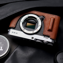 New MR STONE Fuji X-E4 leather protective cover original handmade retro accessories XE4 camera leather case