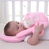 Newborn feeding artifact for infants and young children multi-function anti-overflow breastfeeding pillow baby anti-spit milk pillow automatic feeding pillow
