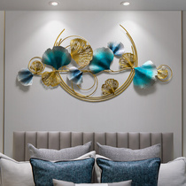 Living room light luxury wall wall decoration ginkgo leaf hanging decoration bedroom sofa background wall decoration pendant creative wall decoration
