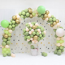 Balloon arch bracket column shop opening activity atmosphere layout kindergarten opening season ceremony decorations
