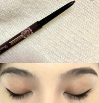 Two pieces 14 8 gmoneyline adhesive pens extremely fine without fainting black white brown colored eyelids to the inner eye line pen